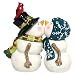 Kissing Snow People Salt & Pepper Shaker Set