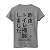 トイレ掃除 リブクルーネックTシャツ(グレー) M