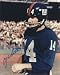 YA Tittle Autographed New York Giants 8x10 Photo ~ Hall of Famer