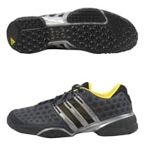 adidas Men's CC Feather III Tennis Shoe,Punjab/Silver/Yellow,11 M