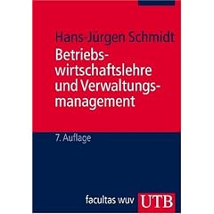 Betriebswirtschaftslehre und Verwaltungsmanagement