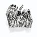 shih tzu - Shih Tzu Dog - 6 Charms Keychain - Gift for Dog Lover