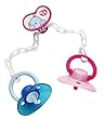 Nenuco - 700004687 - Accessoire - Poup�e et Mini-Poup�e - Les 2 T�tines avec Clip