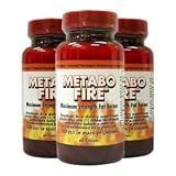 MetaboFire (3)- Maximum Weight Loss Supplement- 2 Bottles Plus 1 Free! Resolve to Get Thin NOW!!!