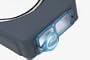 Donegan LP-1 OptiLoupe 2.5X Magnifier to OptiVisor
