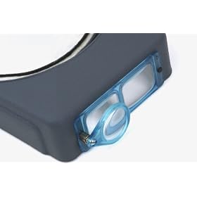 Donegan LP-1 OptiLoupe 2.5X Magnifier to OptiVisor
