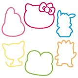 Sanrio Friends 50th Anniversary Silly Bandz Pack 24ct Hello Kitty
