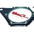 Motorcycle green hexagon tax disc holder