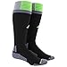 adidas Copa Zone Traxion 4 Soccer Socks (1-Pair), Black/Solar Green/Light Onyx/Onyx, Medium