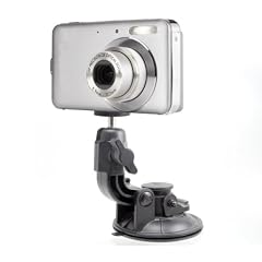 Kamerafu� / Halterung f�r Ihre Kameras / Digitalkameras zum Anbringen an dem 1/4" Gewinde Ihrer Kamera, Stativ mit Saugnapf auf glatten Fl�chen befestigen, Nikon, Canon, Sony, Casio, Panasonic, Samsung, FujiFilm, HP, Kodak, Olympus, Sanyo - Marke Incutex