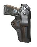 BLACKHAWK! Leather Inside-the-Pants Black Holster, Size 11, Left Hand