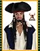 Pirates of the Caribbean Pirate Hat Adult