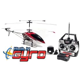 GYRO Metal Carbon-X 3.5CH Electric RTF Remote Control RC Helicopter (Color May Vary) from Wing Bolts