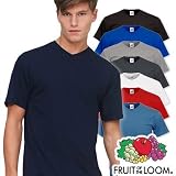 Fruit of the Loom - V-Neck T-Shirt Value Weight