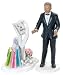 African American Funny Wedding Cake Topper - Surprised Groom
