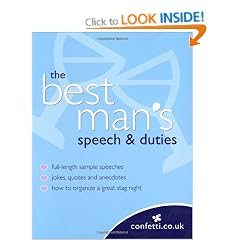 The Best Man's Speech and Duties (Confetti)
