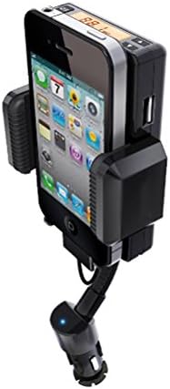 F10C FM Transmitter Car Charger Holder for Bluetooth Garmin GPS Tomtom Gps (iphone 4 adapter,no remote controller)