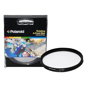 Polaroid Optics 58mm Rotating 4 Point Star Filter