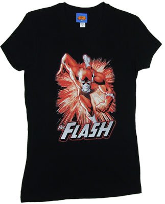  Flash Burst - DC Comics Sheer Women's T-shirt