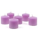 10 Hour Votive Candles Lavender Scented Set of 72