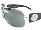 Versace - Versace 2060B 100087 SILVER/ GREY Designer Sunglasses