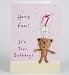 (01666472) Anthony Bear Have Fun Birthday Card in Miscellaneous