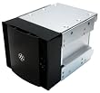 SilverStone Aluminum 5.25-Inch to 3.5-Inch Converter with 120mm Fan CFP51B (Black)