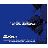 Score Right Baseball/Softball Scorebook (Oversized)
