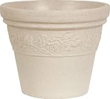 Dynamic Design RRV2404MW Rose Vine Premium 23-Inch Poly Planter, Mineral Brown