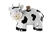 Mud Pie Baby EiEiO Ceramic Bank, Cow