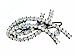 Multi Color Swarovski Crystal Jeweled Hair Pin