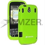 Amzer Silicone Skin Jelly Case Cover for Palm Pixi / Pixi Plus - Green