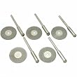 5 Diamond Cut-Off Wheels Saw Disc Lapidary fits Dremel