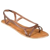 Women &acute; s Xhilaration&reg; Tanya Strappy Sandals - Brown - cod. B0012OC6Y6
