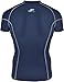 New 100 Navy Skin Tights Compression Base Layer Short Sleeve Mens T Shirt