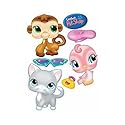 Littlest Pet Shop - Fly Paper - Cat, Bird and Monkey