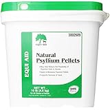 Equi Aid Natural Psyllium Fiber Pellets Digestive Aid for Horse, 10-Pound