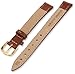 Voguestrap TX416091 Allstrap 11mm Brown Regular-Length Genuine Leather-Braid Watchband