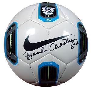 Brandi Chastain Autographed/Hand Signed Nike Soccer Ball USA 6 PSA/DNA