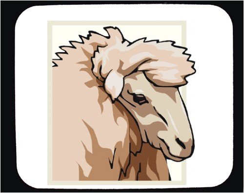 Decorated Mouse Pad with camel, Animals, Wildlife, camels, animal, farm