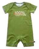 loud + proud Spieler mit Druck 505 Unisex - Baby Babybekleidung/ Spieler, Gr. 62/ 68 Grn (Moos )