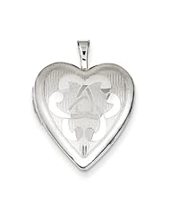 Sterling Silver 20mm Heart Locket