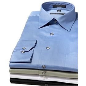 <b>Geoffrey Beene Wrinkle Free Sateen Fitted Dress Shirt</b>