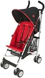 Maclaren Triumph Stroller, Black/Scarlet Maclaren Triumph Stroller, Black/Scarlet