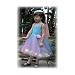 Fairy Flower Dress Tulle Skirt with Velvet Bodice, Pink, Medium