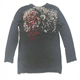 Kingsley Mosh Pit Long Sleeve Tee - Charcoal, 12-18 months