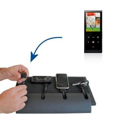Gomadic Universal Charging Station - tips included for Samsung YP-P2JARY many other popular gadgets