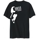 T-Shirt Black  Netherlands Antilles - Barcode Abstract  Country