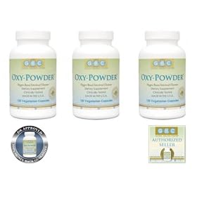 Oxy-Powder 3-Pack! Organic Oxygen Based Colon Cleanse!
