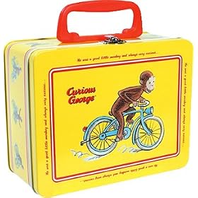Curious George Tin Keepsake Box with Latch by Schylling
